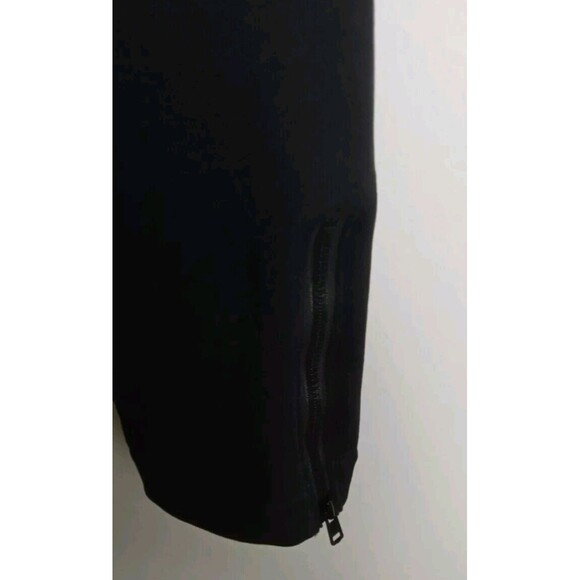 Spanx Black Size XL Zip ANKLES High Rise Waist 28 Inseam 26 Stretch - Picture 5 of 6